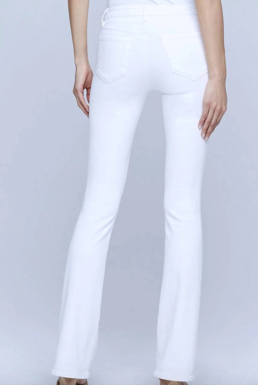 New β¨ L'Agence π© women Selma Jean in Blanc 𧨠2 New β¨ L'Agence π© women Selma Jean in Blanc 𧨠- Image 2