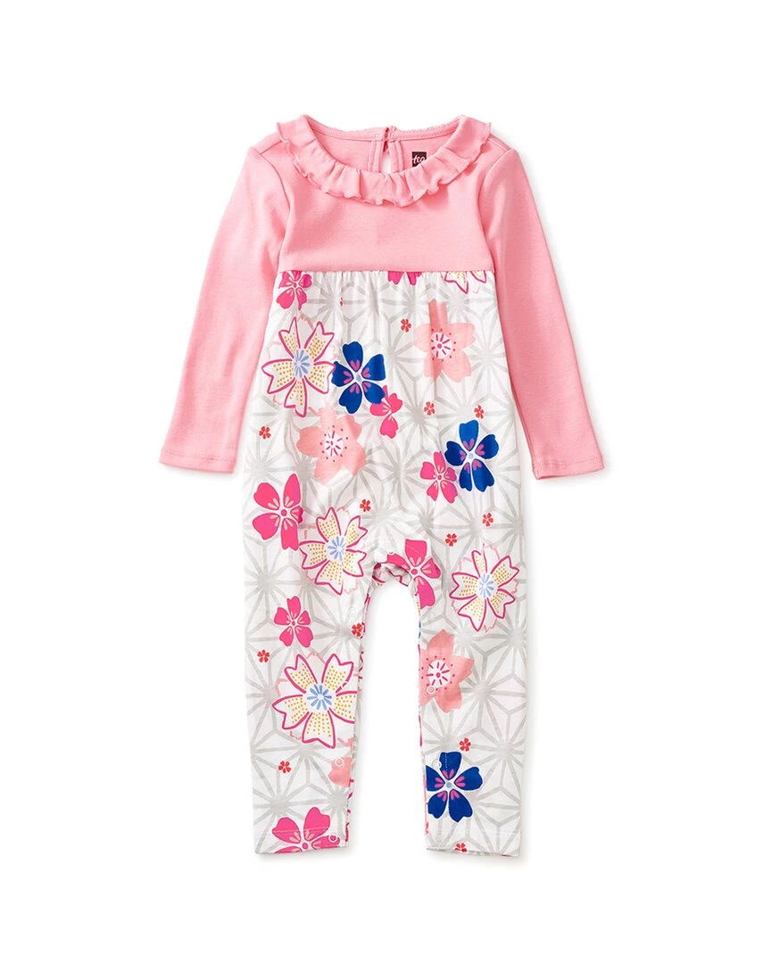 Best Pirce ❤️ kids Tea Collection Ruffle Collar Baby Romper ❤️ 1 Best Pirce ❤️ kids Tea Collection Ruffle Collar Baby Romper ❤️