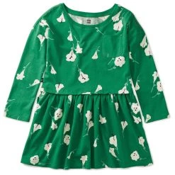 Best Sale 🧨 kids Tea Collection Printed Pocket Play 👗 Dress ⌛