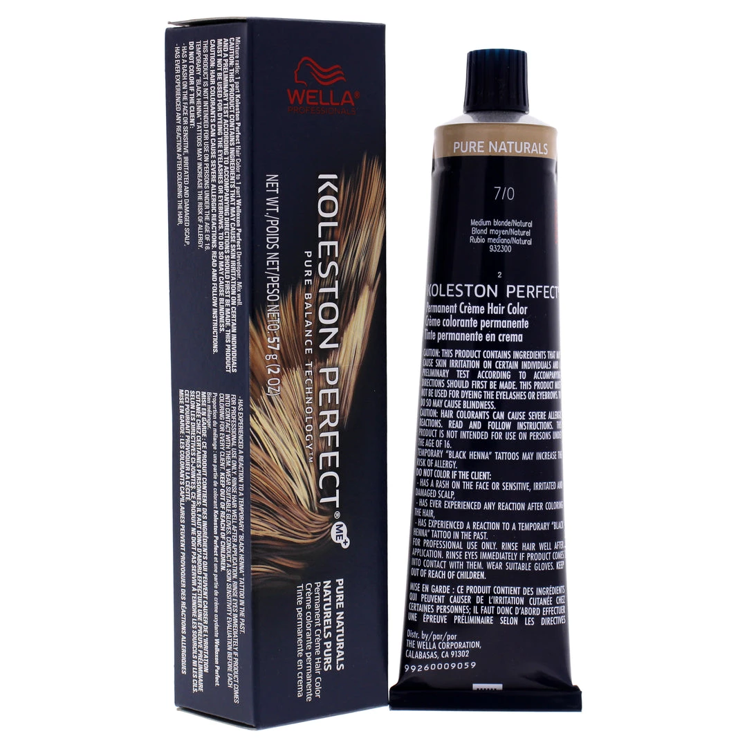 Outlet π― Wella Koleston Perfect Permanent Creme Hair Color - 7 0 Medium Blonde-Natural For Unisex 2 oz Hair Color π€© 3 Outlet π― Wella Koleston Perfect Permanent Creme Hair Color - 7 0 Medium Blonde-Natural For Unisex 2 oz Hair Color π€© - Image 3