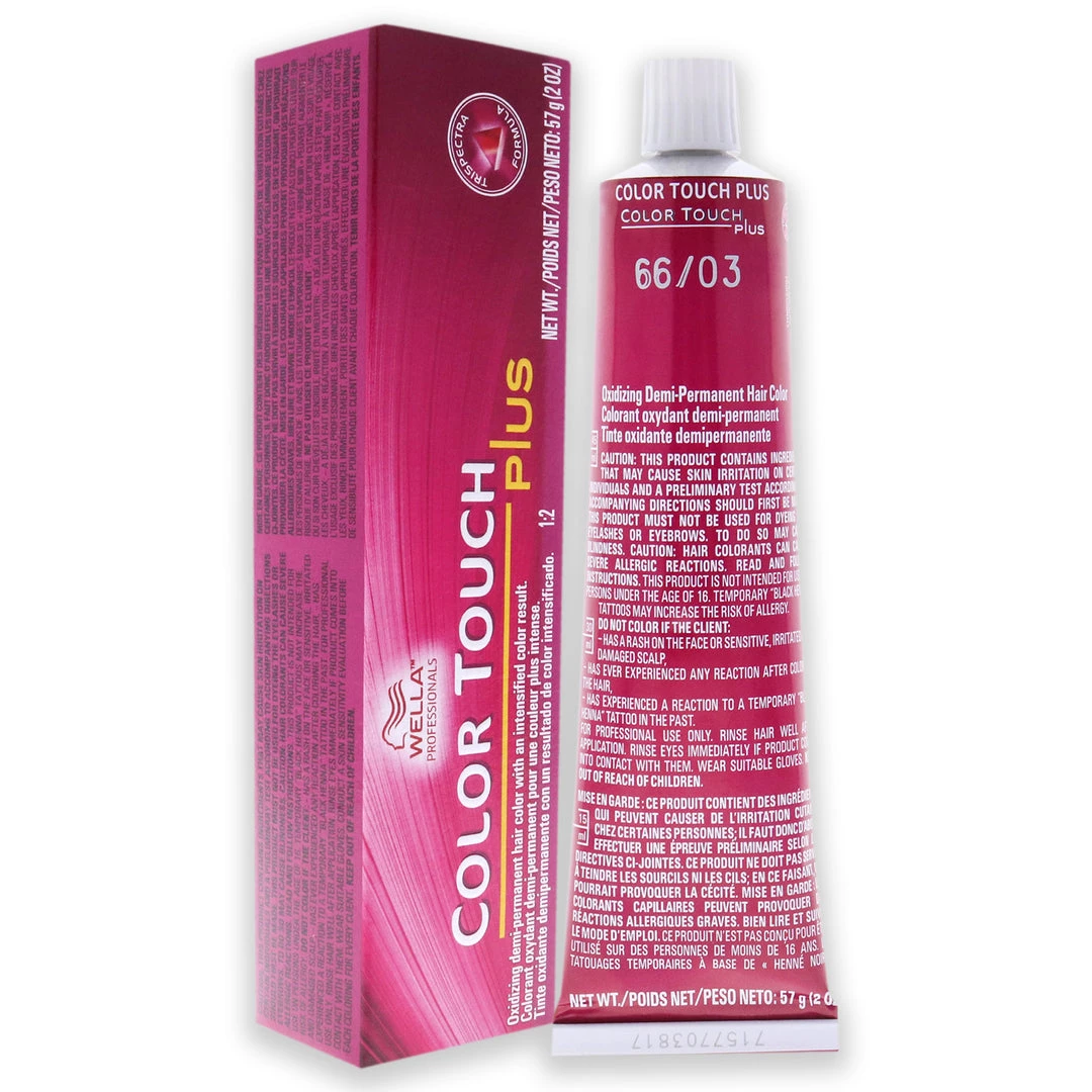 Best deal β¨ Wella Color Touch Plus Demi-Permanent Color - 66 03 Intense Dark Blonde-Natural Gold For Unisex 2 oz Hair Color π€© 3 Best deal β¨ Wella Color Touch Plus Demi-Permanent Color - 66 03 Intense Dark Blonde-Natural Gold For Unisex 2 oz Hair Color π€© - Image 3