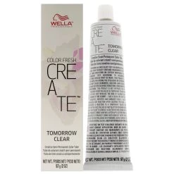 Hot Sale 🤩 Wella Color Fresh Create Semi-Permanent Color - Tomorrow Clear For Unisex 2 oz Hair Color 😀
