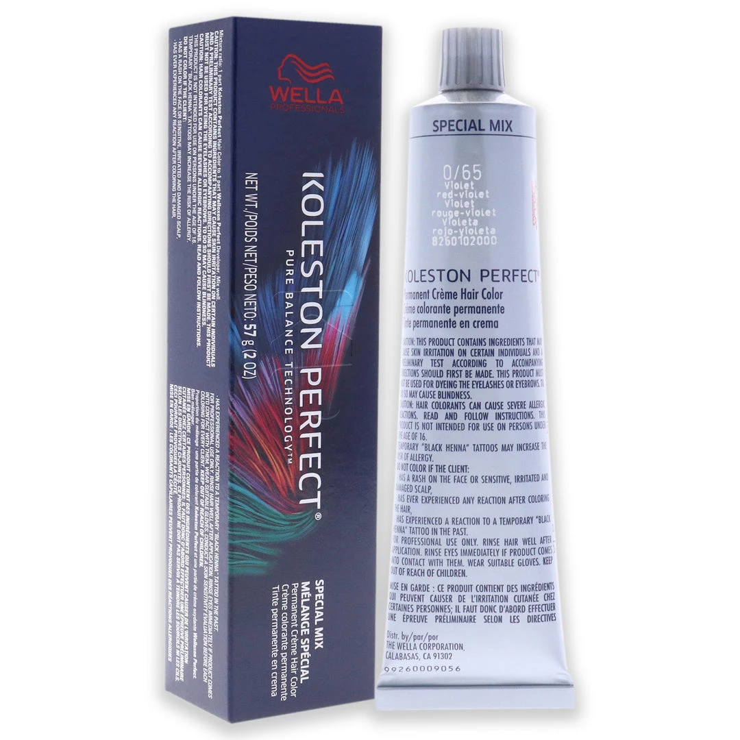 Cheap ⌛ Wella Koleston Perfect Permanent Creme Hair Color - 0 65 Violet Red- Violet For Unisex 2 oz Hair Color ✔️ 3 Cheap ⌛ Wella Koleston Perfect Permanent Creme Hair Color - 0 65 Violet Red- Violet For Unisex 2 oz Hair Color ✔️ - Image 3