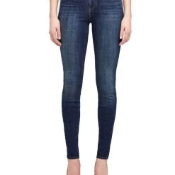 Coupon 🔔 L'Agence 👩 women Marguerite High Rise Skinny Jean in Moonseed ❤️