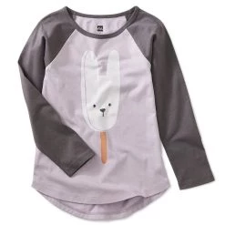 Best Pirce ✨ kids Tea Collection Bunny Pop Raglan Graphic T-Shirt 👍