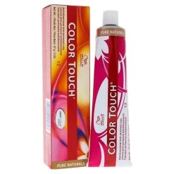 New ✨ Wella I0086972 Color Touch Demi & Permanent Hair Color for Unisex - 8-03 Light Blonde & Natural Gold - 2 oz 🤩