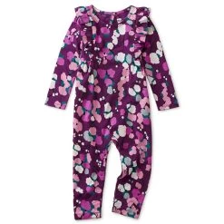 Flash Sale 😍 kids Tea Collection Ruffle Sleeve Baby Romper 😀