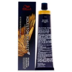Outlet 😍 Wella Koleston Perfect Permanent Creme Hair Color - 7 3 Medium Blonde-Gold For Unisex 2 oz Hair Color 😉