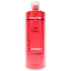 Discount 😀 Wella Invigo Brilliance Conditioner For Coarse Hair For Unisex 33.8 oz Conditioner 🌟