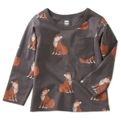 Budget 😉 kids Tea Collection Printed Pocket Baby T-Shirt ❤️