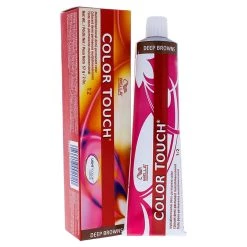 Best deal 🎁 Wella I0086955 Color Touch Demi & Permanent Hair Color for Unisex - 5 73 Light Brown & Brown Gold - 2 oz ✨