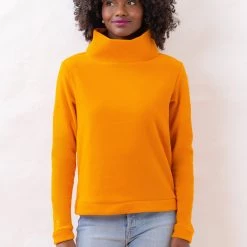 Best Pirce ❤️ Dudley Stephens 👩 women Park Slope Turtleneck in Vello Fleece 😀