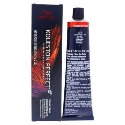 Best reviews of 🔔 Wella I0087101 Koleston Perfect Permanent Creme Hair Color for Unisex - 5 5 Light Brown & Red-Violet - 2 oz 🥰