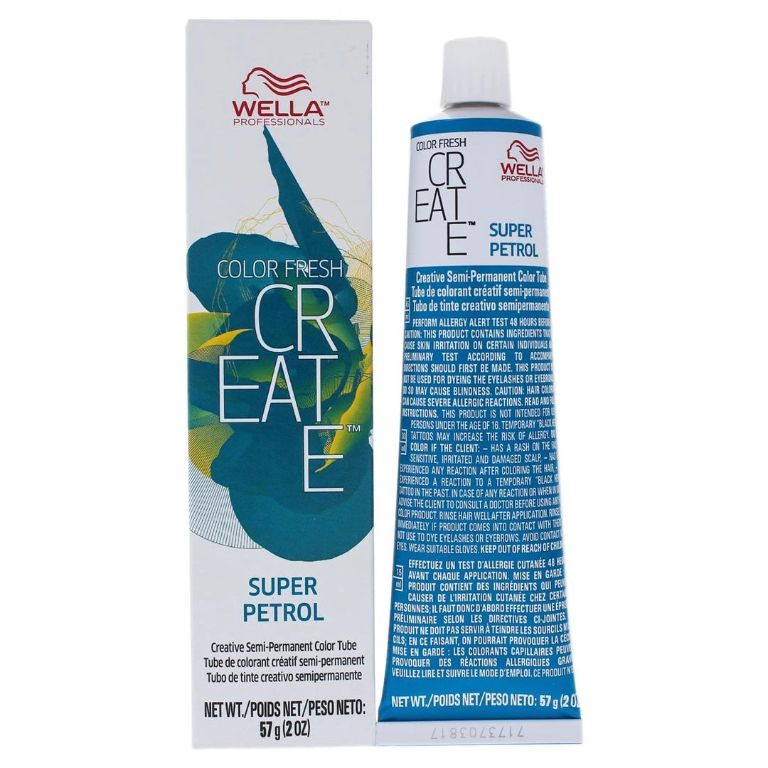 Buy β Wella I0086879 Color Fresh Create Semi-Permanent Hair Color for π© Women - Super Petrol - 2 oz π 1 Buy β Wella I0086879 Color Fresh Create Semi-Permanent Hair Color for π© Women - Super Petrol - 2 oz π