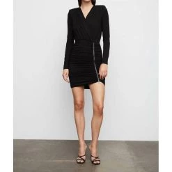 Outlet 🌟 Bailey 44 👩 women Valeria Jersey Surplice 👗 Dress in Black ✨ -Dudley Stephens Shop 526ff8761df0483d88f92b4978c798ab 1080x