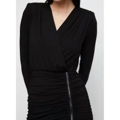 Outlet 🌟 Bailey 44 👩 women Valeria Jersey Surplice 👗 Dress in Black ✨ -Dudley Stephens Shop 5783780d4fc449b3872d6d4c3a3b3b49 1080x