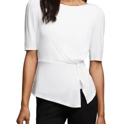 Deals 🎁 Bailey 44 Lila 👩 Womens Twist Front Tee Blouse ✔️