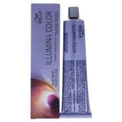 Flash Sale 👏 Wella I0087035 Illumina Color Permanent Creme Hair Color for Unisex - 8 05 Light Blonde & Natural Red Violet - 2 oz 😀