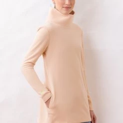 Best Pirce 👏 Dudley Stephens 👩 women Cobble Hill Turtleneck in Vello Fleece 👏