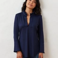 Outlet 🔔 Dudley Stephens 👩 women Pheasant Lane Tunic in Eco Jersey ✨