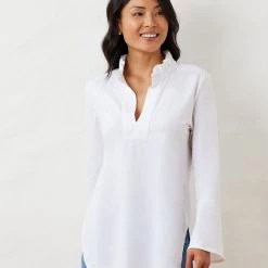 Cheapest 😀 Dudley Stephens 👩 women Pheasant Lane Tunic in Eco Jersey 🤩